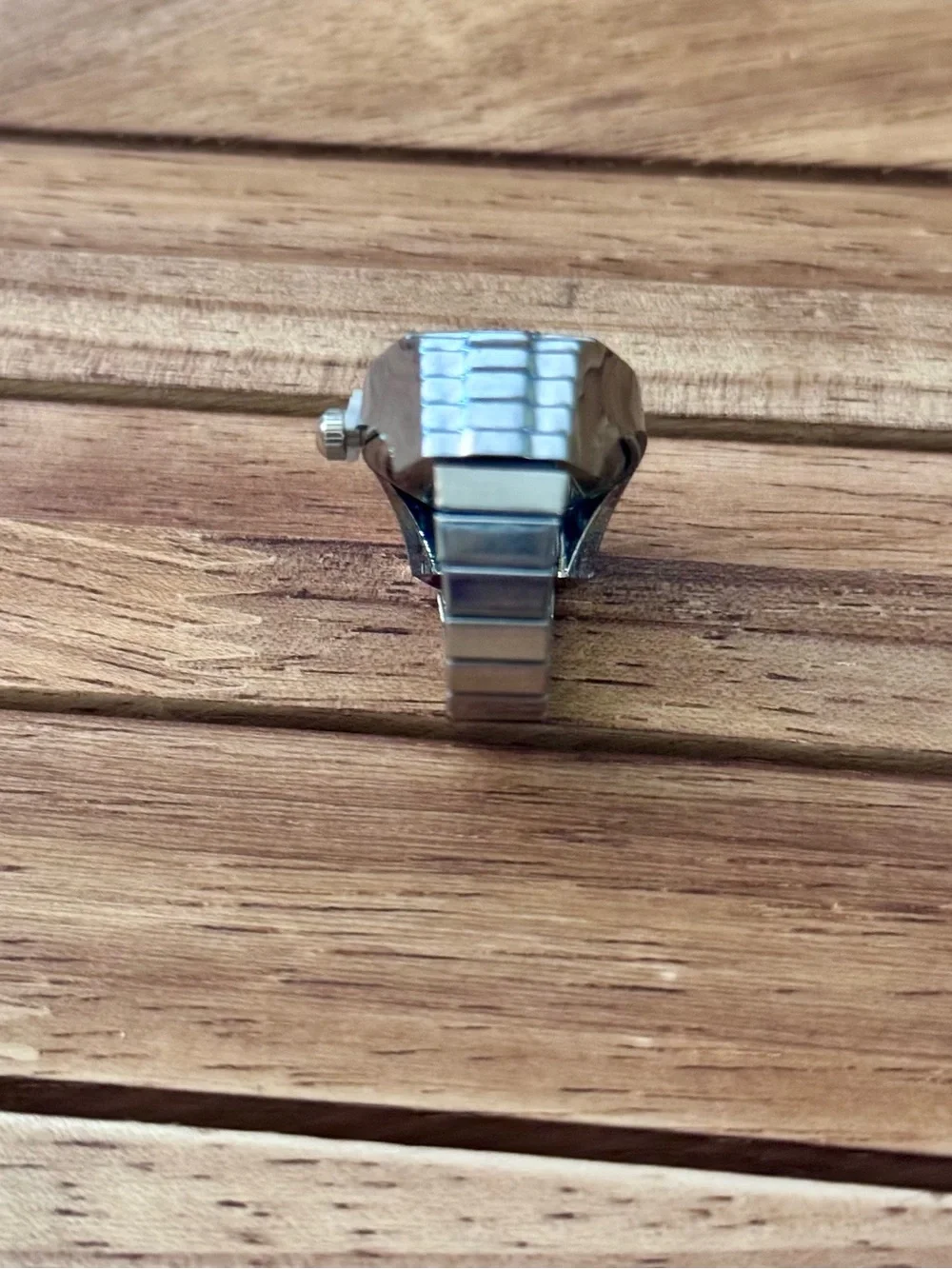 Silver Ring Watch